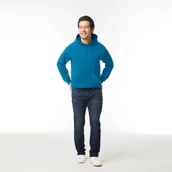 Gildan Unisex Adult Fleece Hoodie Sweatshirt, Style G18500, Multipack - Image 4
