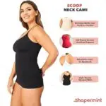 SHAPERMINT Womens Tops - Scoop Neck Cami Body Shaper for Women, Shapewear Tummy Control, Camisole Tank Tops for Women
