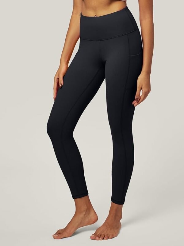 IUGA High Waist Yoga Pants with Pockets, Leggings for Women Tummy Control, Workout Leggings for Women 4 Way Stretch - Image 2
